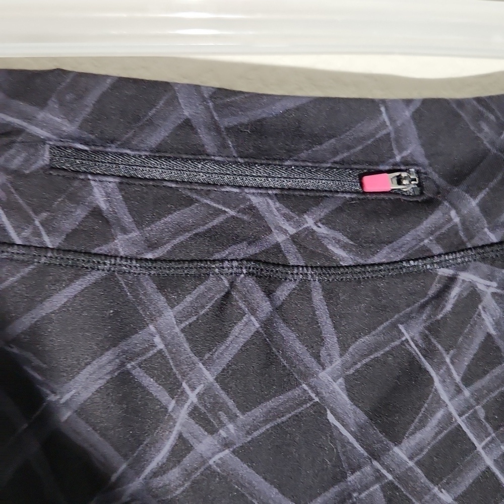 Athleta Skirt Leggings Womens size M Purple Black Athletic - Picture 5 of 12